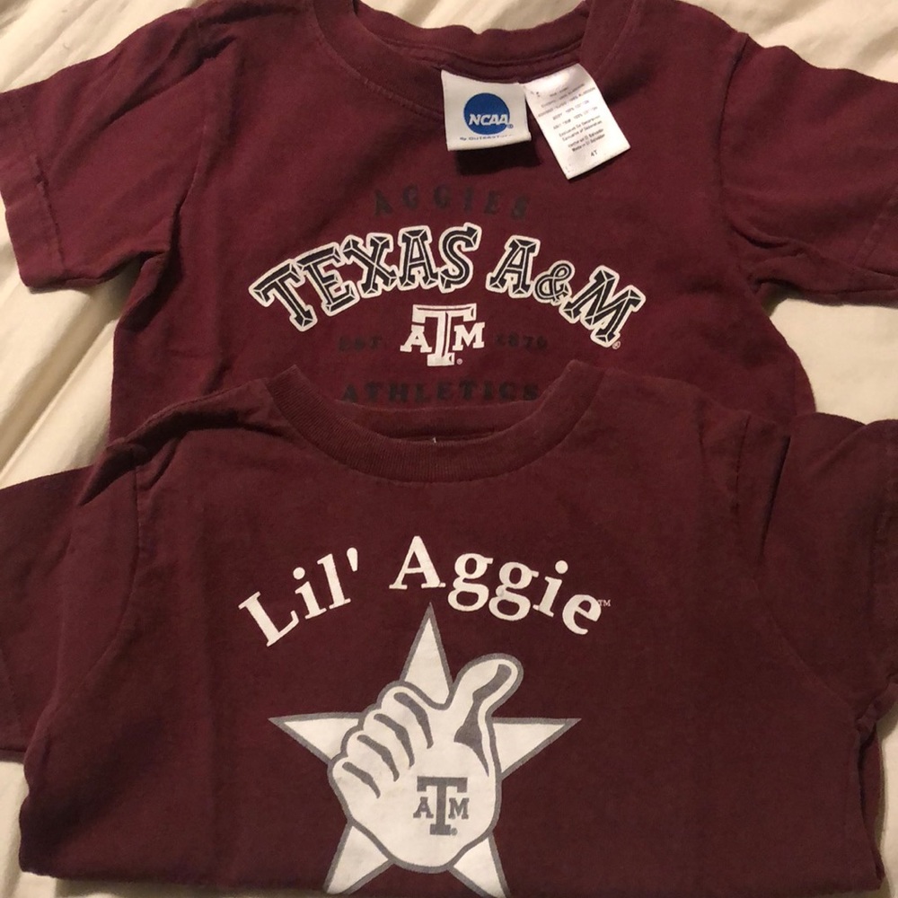 Texas A&M Aggie t shirt bundle